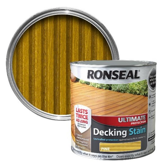 Ronseal Ultimate Decking Stain Pine 2.5l