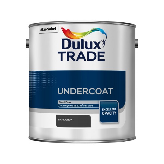 Dulux Trade 2.5L Undercoat - Dark Grey Finish