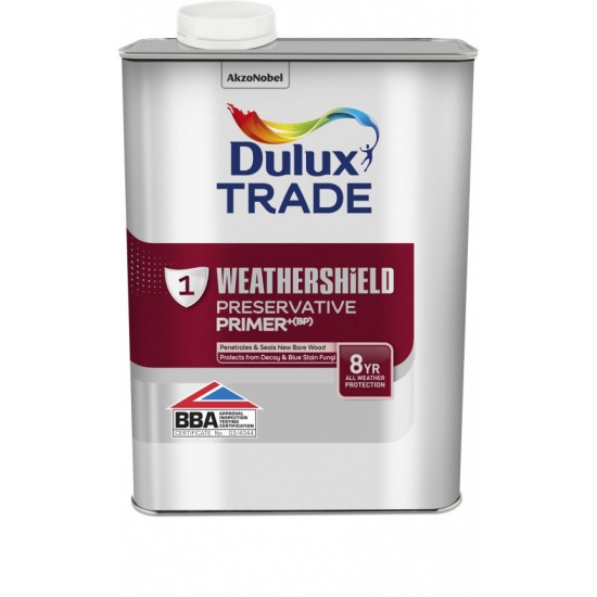 Dulux Trade 1L Weathershield Exterior - Preserver Primer