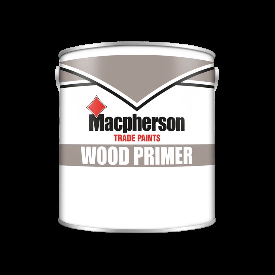 Macpherson Wood Primer White 2.5 Ltr