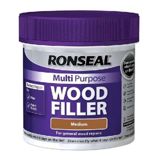 Ronseal Multi Purpose Wood Filler Medium 465g Tub