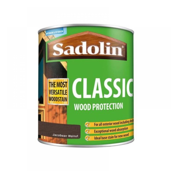 Sadolin Classic Walnut No 4 1 Ltr /Jaco