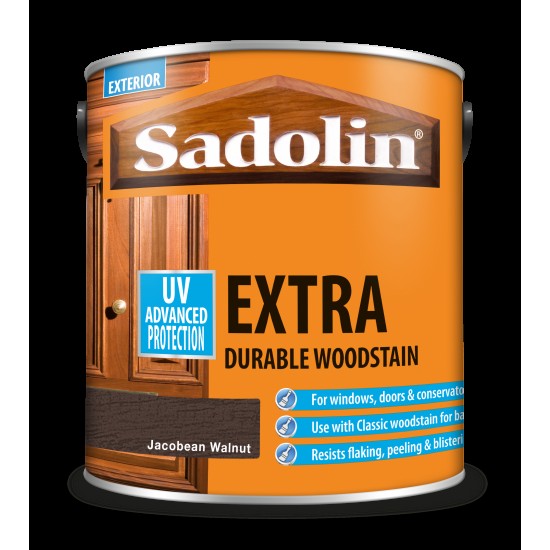 Sadolin Extra Walnut No 4 2.5 Ltr/Jaco