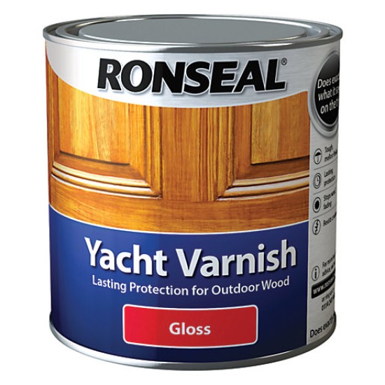 Ronseal External Yacht Varnish Gloss 1L