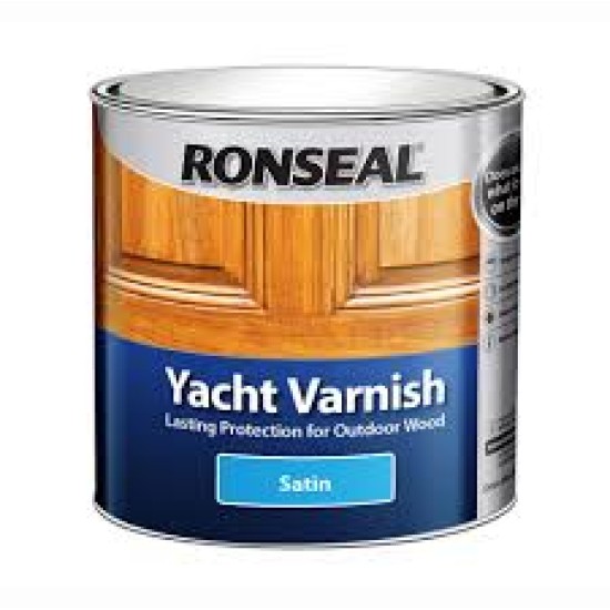 Ronseal External Yacht Varnish Satin 1L