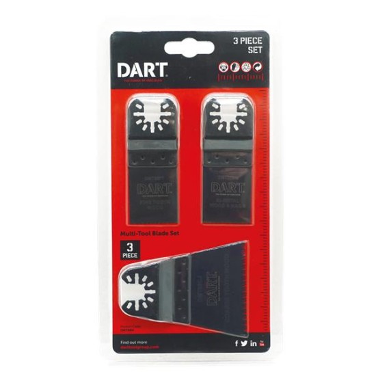 DART 3pc Multi-Tool Blade Set