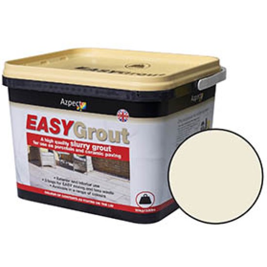 EASYGrout Porcelain Paving Grout Natural ( Crema )15kg
