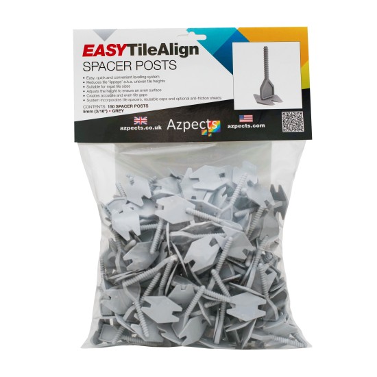 EASYScape EASYTileAlign Posts Grey 5mm (150)