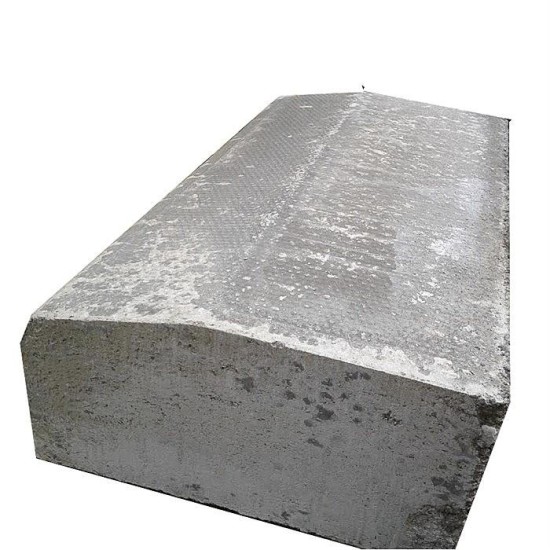 Concrete Kerbs Half Batter 250x 125mm 1m Ext Rad
