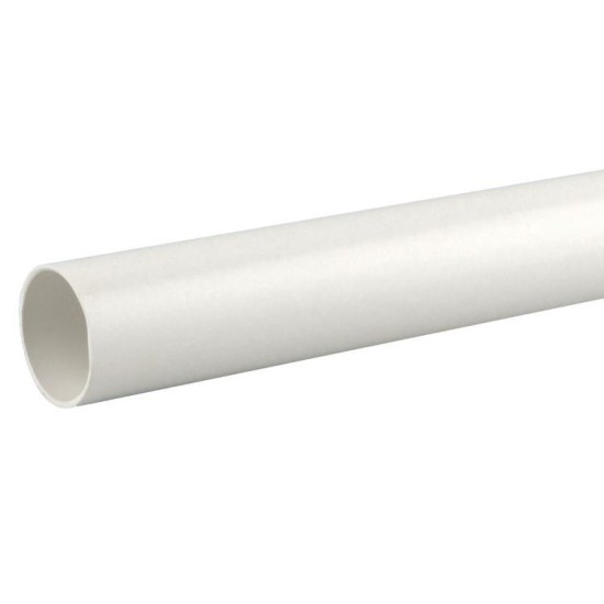 40MM X 3M P/FIT WASTE PIPE WHITE