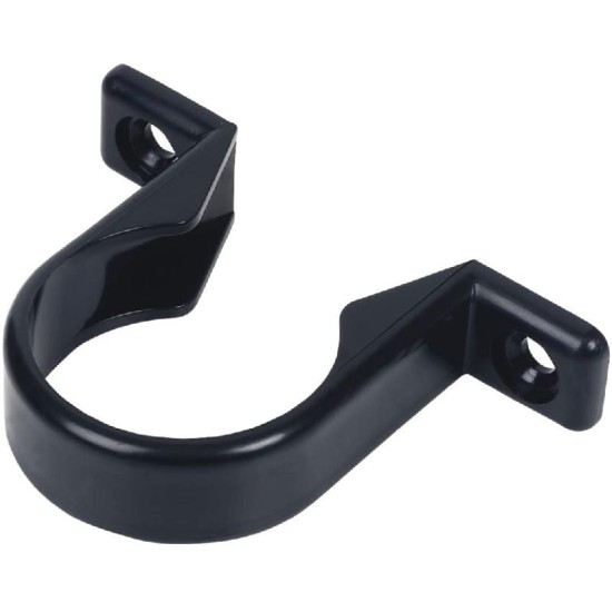32mm Solvent Weld Pipe Clip Black