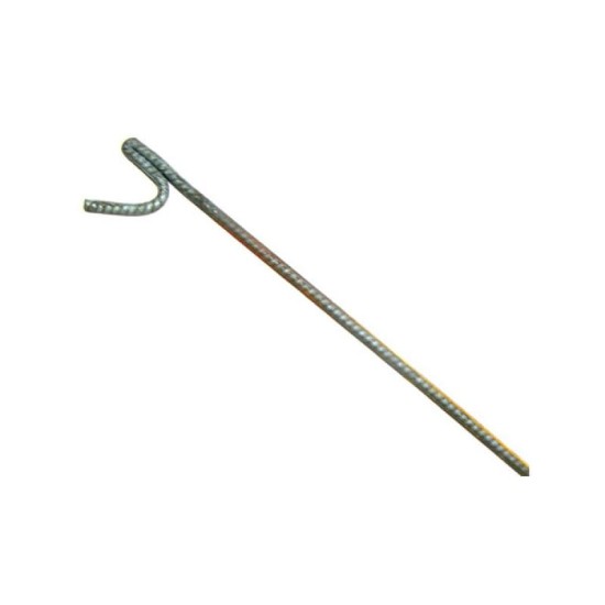 Fencing Pin 1370mm Curly Top Lamp Hook