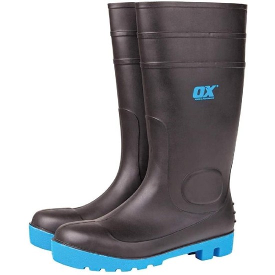 OX Safety Wellington Boot Size 9