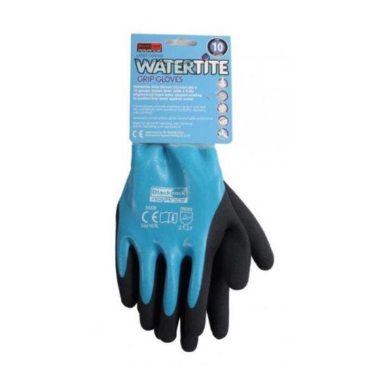 Watertite Latex Coated Gloves Size 10/XL