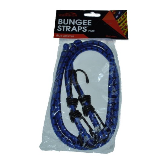 Prosolve Pair of 600mm Blue Bungee Strap