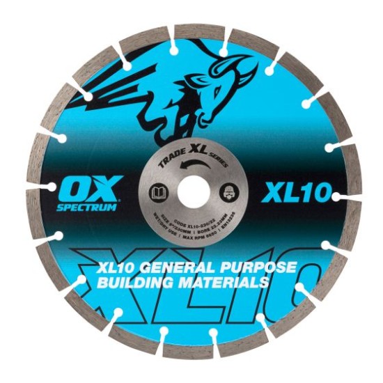 OX Trade XL10-230 General Purpose Diamond Blade Double Pack