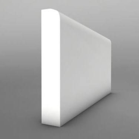 MDF Primed Skirting Rounded 18x 94mm
