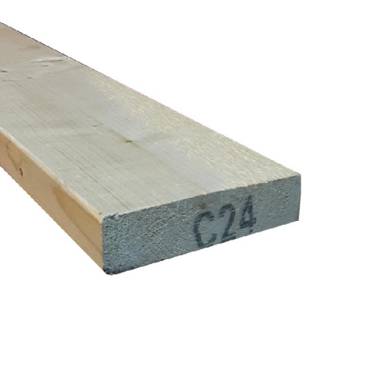 C24 Kiln Dried Timber 47 x 175mm (2x7in) 4.8m Length