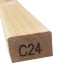 C24 Kiln Dried Timber 47 x 75mm (2x3in) 3.6m Length