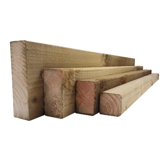 C24 Kiln Dried Timber 75 x 200mm (3x8in) 4.8m Length