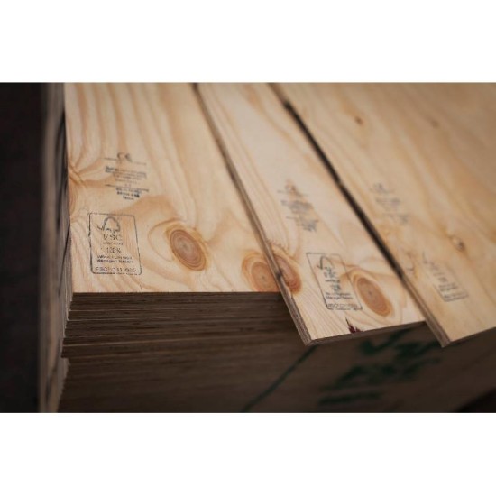 Softwood Plywood 2440 x 1220 x 12mm
