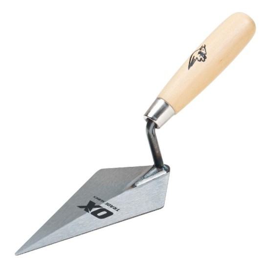 OX Trade Pointing Trowel Wooden Handle 127mm