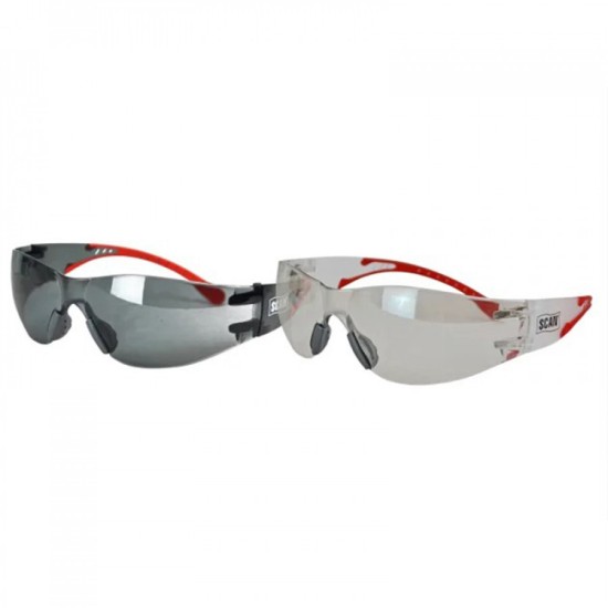 Scan Flexi Safety Glasses (Twin Pack)