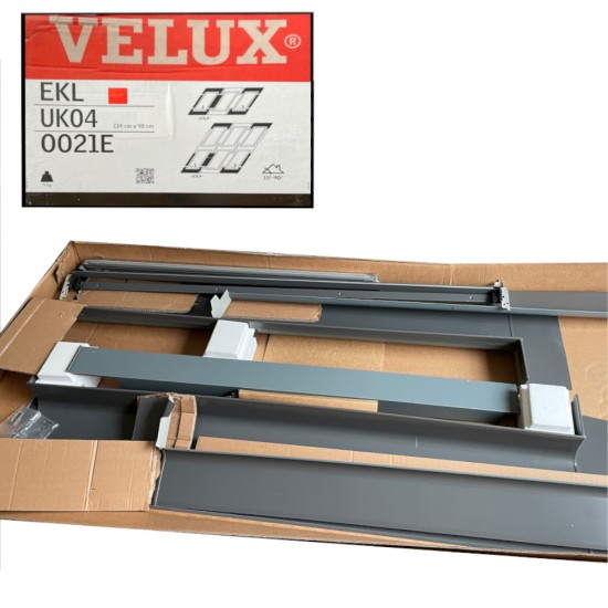 Velux 134cm x 98mm Coupled Slate Flashing